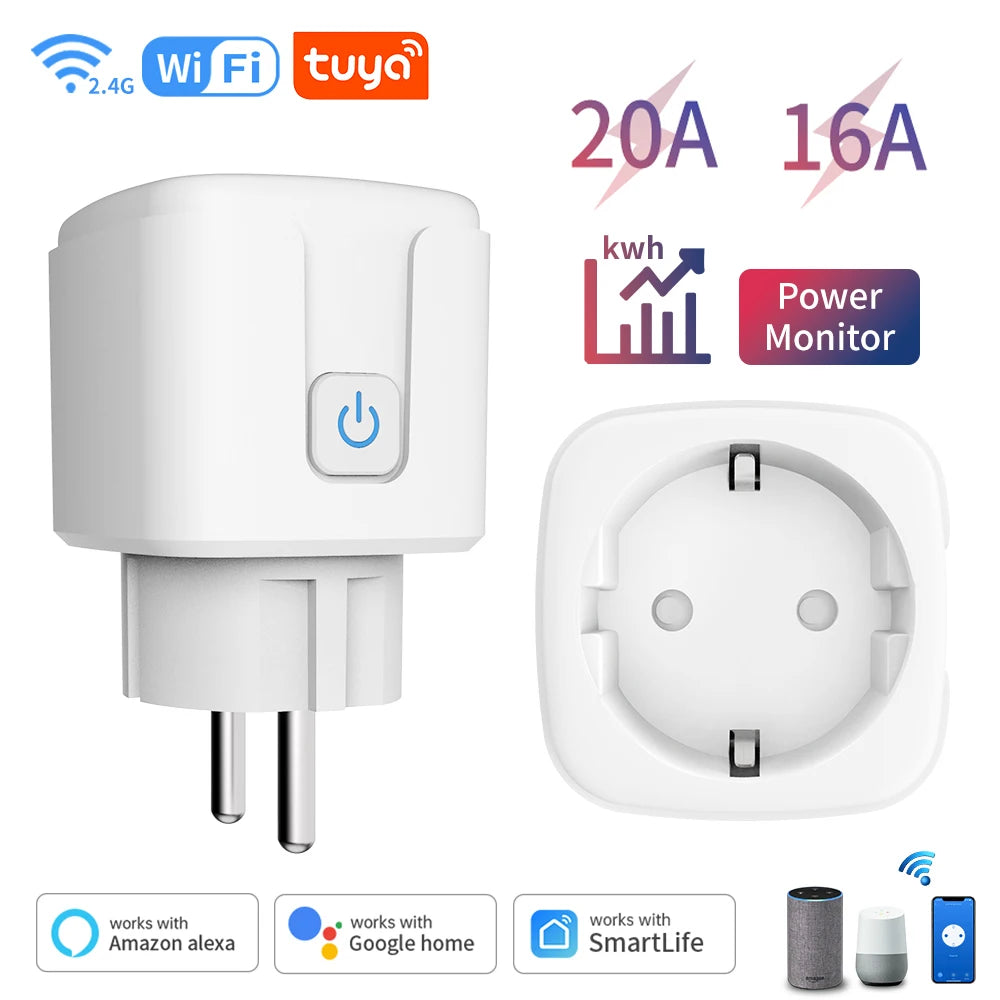 Smart WiFi Plug – Remote Control via App | EU