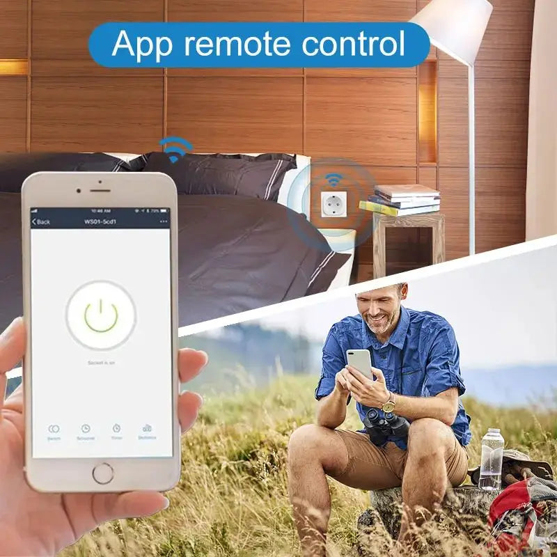 Smart WiFi Plug – Remote Control via App | EU