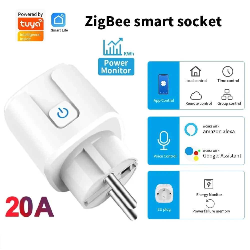 Smart WiFi Plug – Remote Control via App | EU