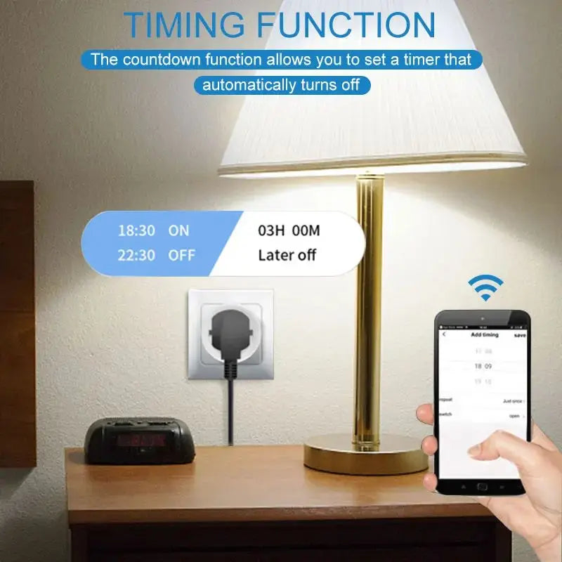 Smart WiFi Plug – Remote Control via App | EU