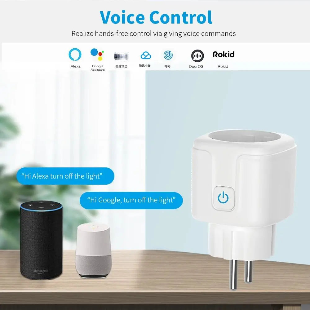 Smart WiFi Plug – Remote Control via App | EU