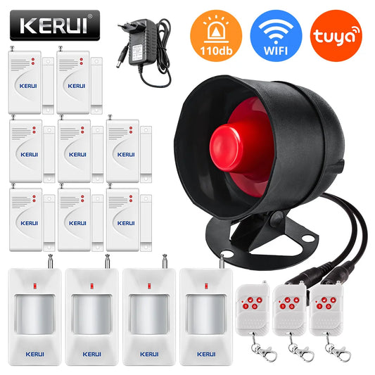 KERUI Smart Alarm System – Full Home Protection with Mobile App